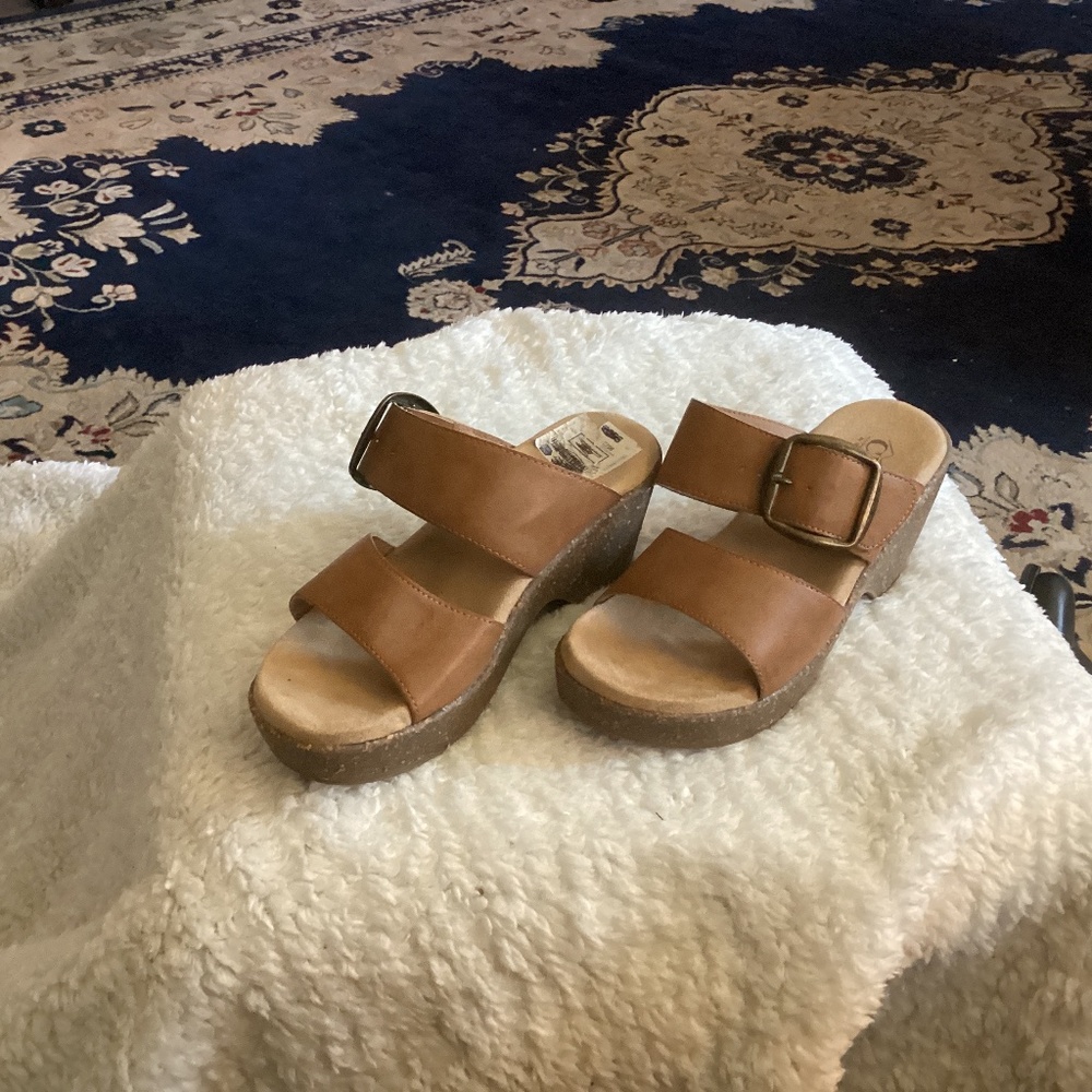 Slide on sandals